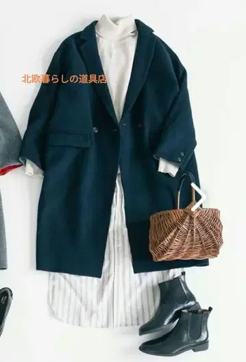 북유럽 생활 잡화점 3WAY 어레인지 옷깃의 가벼운 체스터 코트