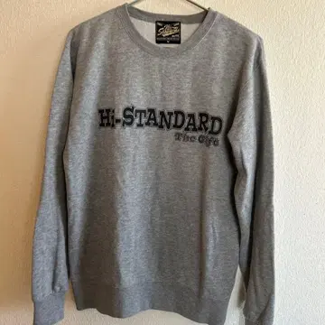 Hi-STANDARD 그레이 스웨트 셔츠 M