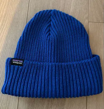 patagonia 블루 계열 니트 모자