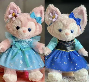 리나벨 코스튬 쿠키안 스텔라루 옷 갈아입기 봉제 인형 의류 2벌