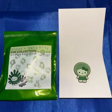 오사카 간사이 만박 일본관 해조 키티 핀 배지