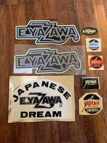 야자와 에이요시 E.YAZAWA 스티커 세트