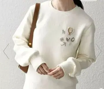 20% 할인! SHIPS any 크림색 자수 트레이닝복 택 포함 새상품