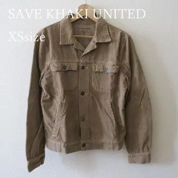 SAVE KHAKI UNITED 코듀로이 셔츠 자켓 남성용