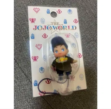 새상품 THE JOJO WORLD 큐피 콜라보 스트랩 히가시카타 죠스케
