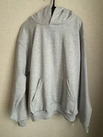 [ 로스앤젤레스 어패럴 ] 14oz 후드티/M 그레이 남성용 USA제