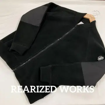 REARIZED WORKS 이소재MIX 점퍼 플리스 #2916