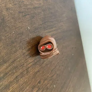 LEGO 후드 고글/레드 렌즈 (레디쉬 브라운)