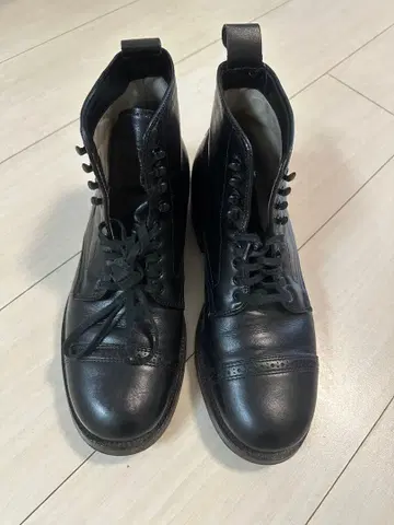 알든 86006 레이스업 부츠 블랙 7.5