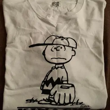 기나시 사이클 SNOOPY PEANUTS 찰리 브라운 T셔츠