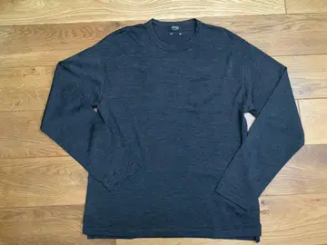 BEAMS LIGHTS 빔즈 1440 메리노울 긴팔 롱 TEE