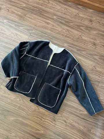 새상품급 FREAK'S STORE 리버서블 코듀로이 보아 자켓