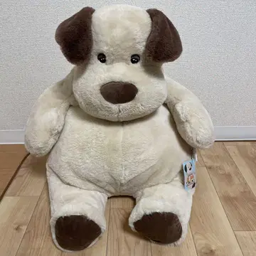 푹신푹신 GIGA 강아지 봉제 인형 베이지