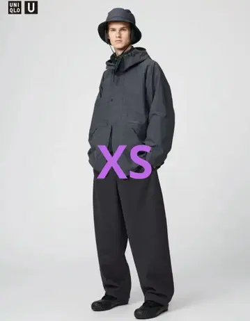 유니클로 브러쉬드 저지 스웨트 팬츠 UNIQLO U 다크 그레이