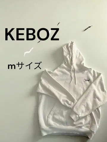 KEBOZ m 사이즈 화이트 후드티