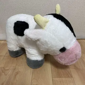유목 소 이야기 BIG 봉제 인형 하얀 소 군