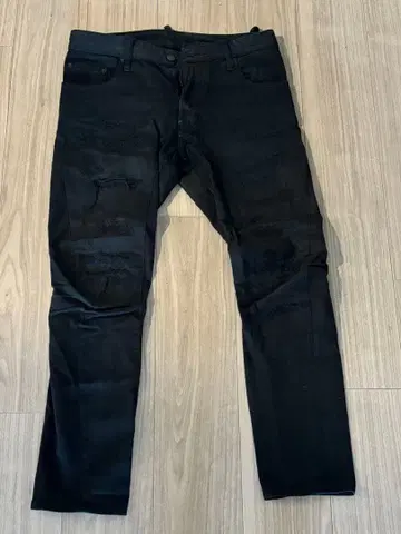 DSQUARED2 블랙 스키니진 44