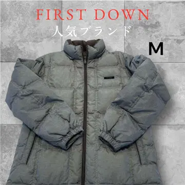 FIRST DOWN 다운 자켓 M 사이즈 그레이