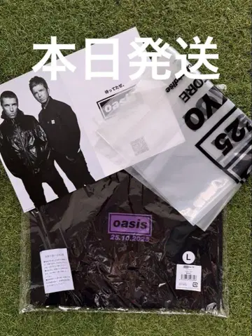 Oasis 회장 한정판 1025 L 사이즈 T셔츠 오아시스