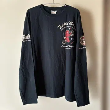 Teddy's Motor 블랙 긴팔 셔츠 블랙 사이즈 46