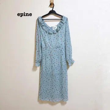 epine slit frill ballerina neck onepiece
