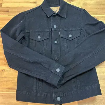 [ 오어슬로우 ] 3rd 모델 데님 자켓 G 블랙