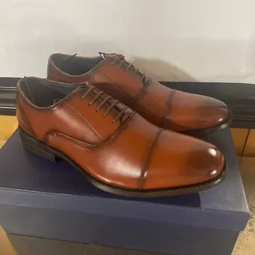 천연 가죽 남성용 비즈니스 슈즈 7710/25.0cm