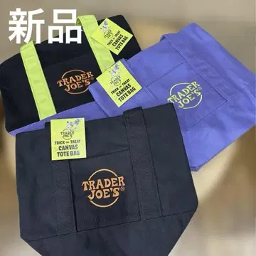 TRADER JOE'S 할로윈 한정판 미니 토트백 3색 세트