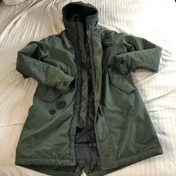 G-STAR RAW 모즈 코트 후드 부착