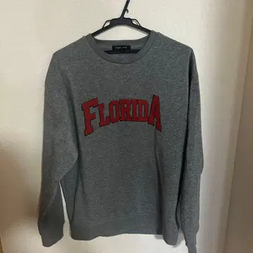 FLORIDA 로고 맨투맨 M 사이즈 그레이