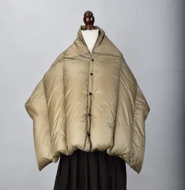 카키 다운 판초 P.H.DESIGNS 피 에이치 디자인