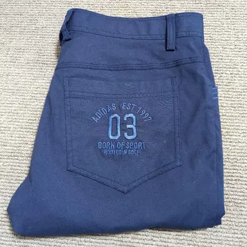 adidas 골프용 팬츠 네이비 사이즈 82