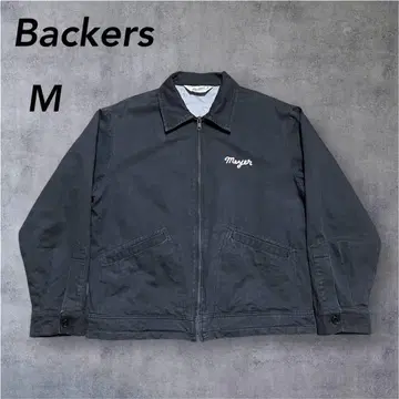 바커스 체인 스티치 자수 스윙탑 블랙 M