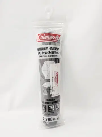 로손 x 콜맨 우천 겸용 자동 개폐 접이식 우산 55cm