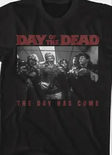 DAY OF THE DEAD 데드 오브 더 데드 티셔츠 XL 사이즈 블랙