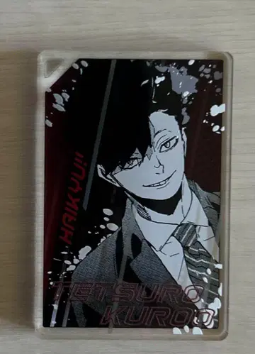 오이카와의 전원 격파 도미노풍 아크릴 키링 컬렉션 쿠로오 테츠로