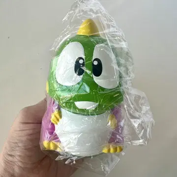 [ 미사용 ] 버블보블 버블룬 저금통 소프트 비닐 피규어 레트로