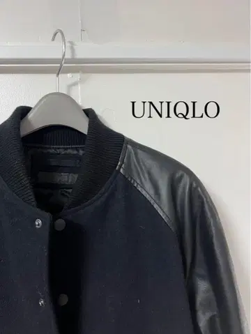UNIQLO 봄버 자켓 블랙