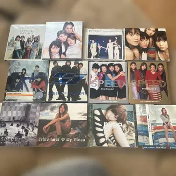 SPEED 솔로 포함 앨범 싱글 CD 12장 세트