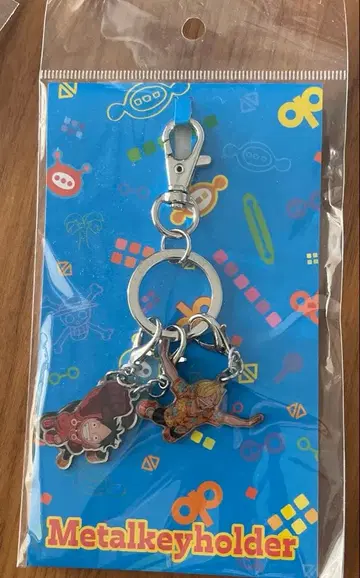 원피스 에그헤드 메탈 키링 루피 조로 상디