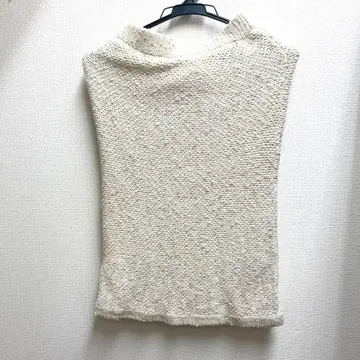 290 ROSEBUD 크림색 타이트 스커트 라메 포함 사이즈 1