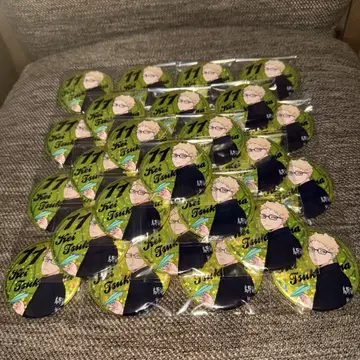 하이큐 애니메이션 카드 홀로그램 캔뱃지 종이비행기 츠키시마 케이 30개