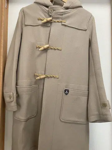 오르치발 ORCIVAL 베이지 더플 코트