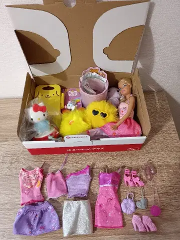 바비 인형 옷 갈아입기, 잡화, 부록 완구 등 세트