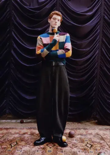 ZARA x Harry Lambert 오버다이 벌룬 팬츠