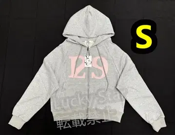 ILLIGO 129 로고 그레이 후드티 S 사이즈