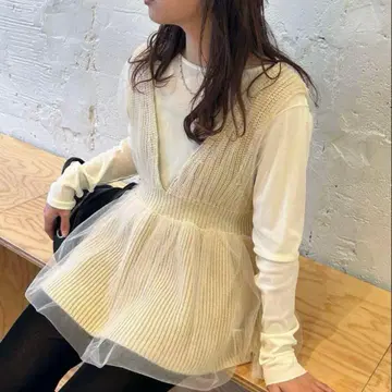 kastane 튤 도킹 튜닉