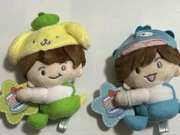 산리오 콜라보 클립 마스코트 오하시 카즈야 후지와라 죠이치로