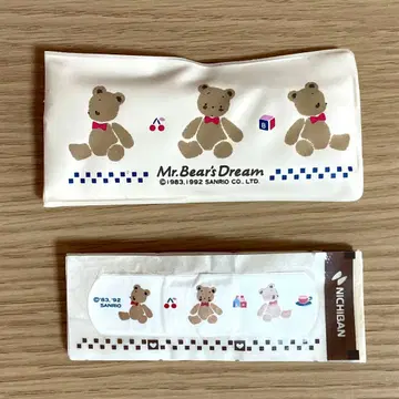 [ 미사용 ] 미스터 베어 드림 반창고 케이스 포함 1992