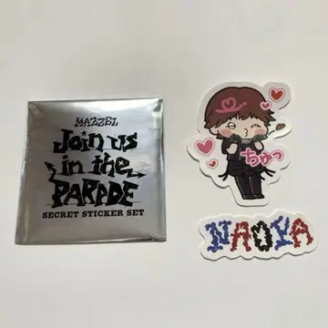MAZZEL NAOYA 나 오야 PARADE 시크릿 스티커